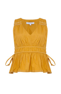 Parker Top in Yellow Spice