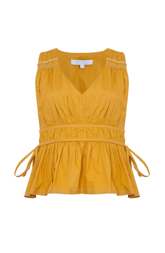 Parker Top in Yellow Spice