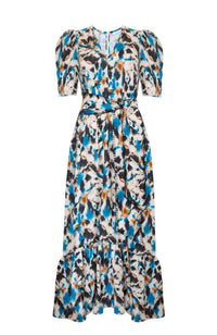 Rebekah Dress in Tie Dye