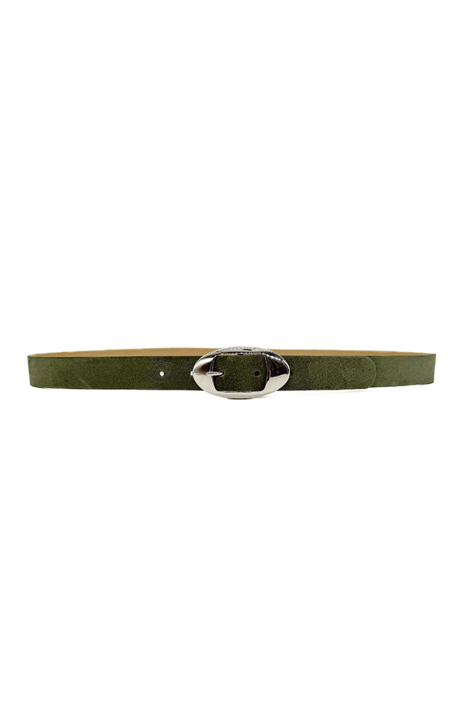 Dawn Silver Olive Belt