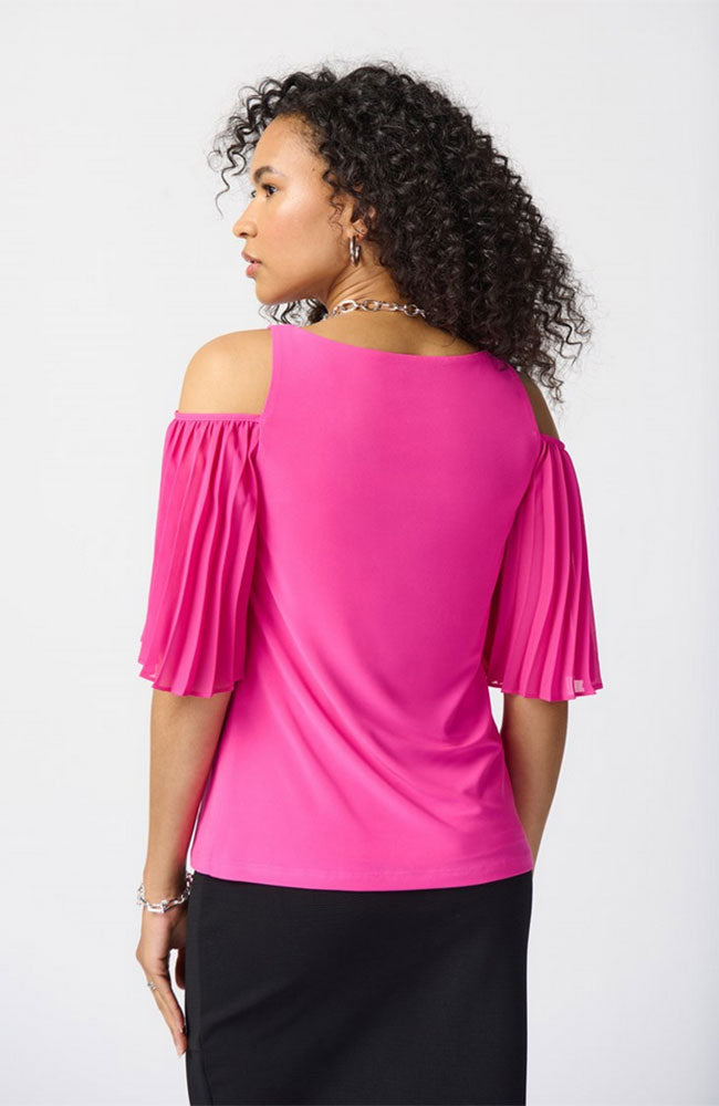 Cold Shoulder Flared Top