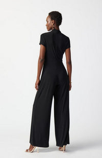 Silky Knit Wide Leg Jumpsuit
