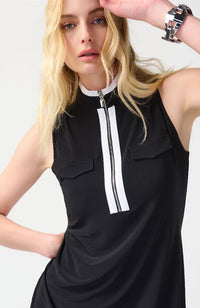 Knit Sleeveless Shift Dress