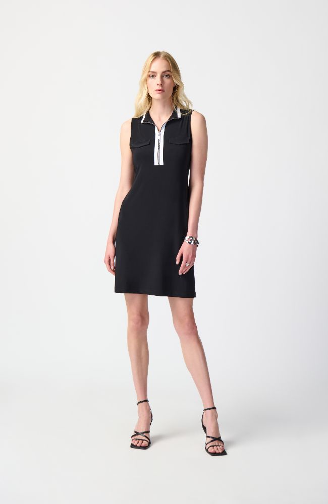 Knit Sleeveless Shift Dress