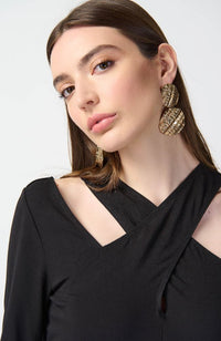 Bamboo Jersey Cutout Fitted Top