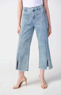 Culotte Jeans Front Seam
