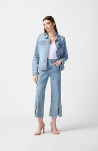 Culotte Jeans Front Seam