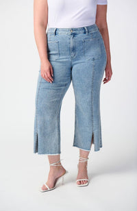 Culotte Jeans Front Seam