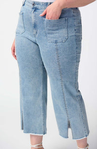 Culotte Jeans Front Seam