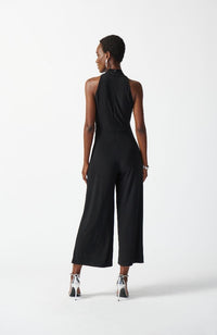 Silky Wrap Culotte Jumpsuit