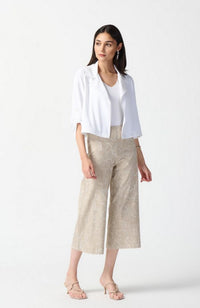 Geometric Print Culotte Pants