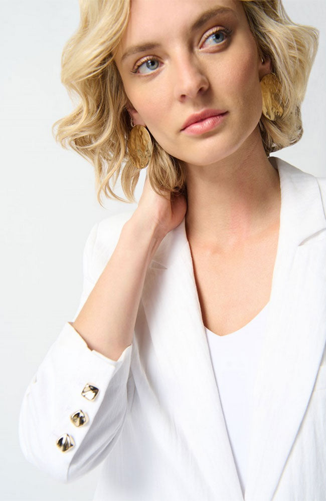 Woven Fitted Blazer