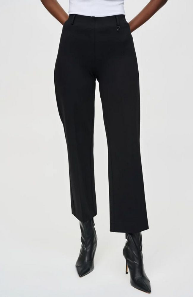 Heavy Knit Straight Pull On Pant