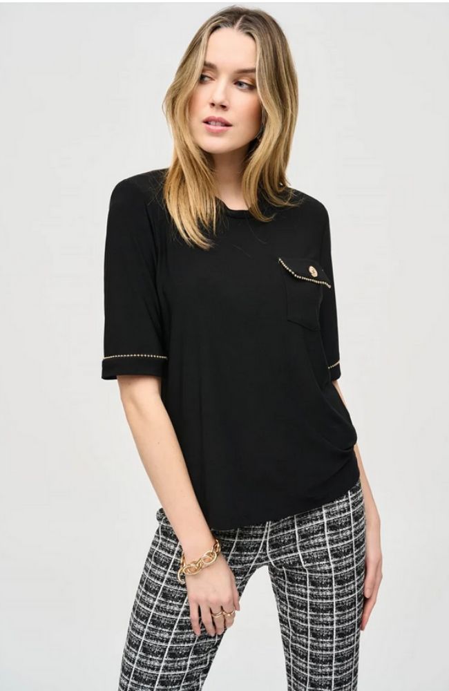 Silky Knit SS Top