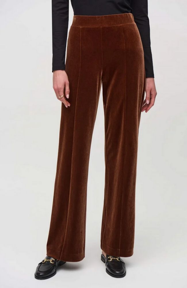Velvet Pant in Brown