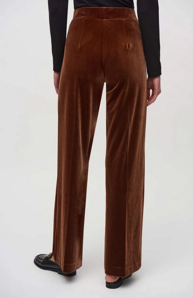 Velvet Pant in Brown