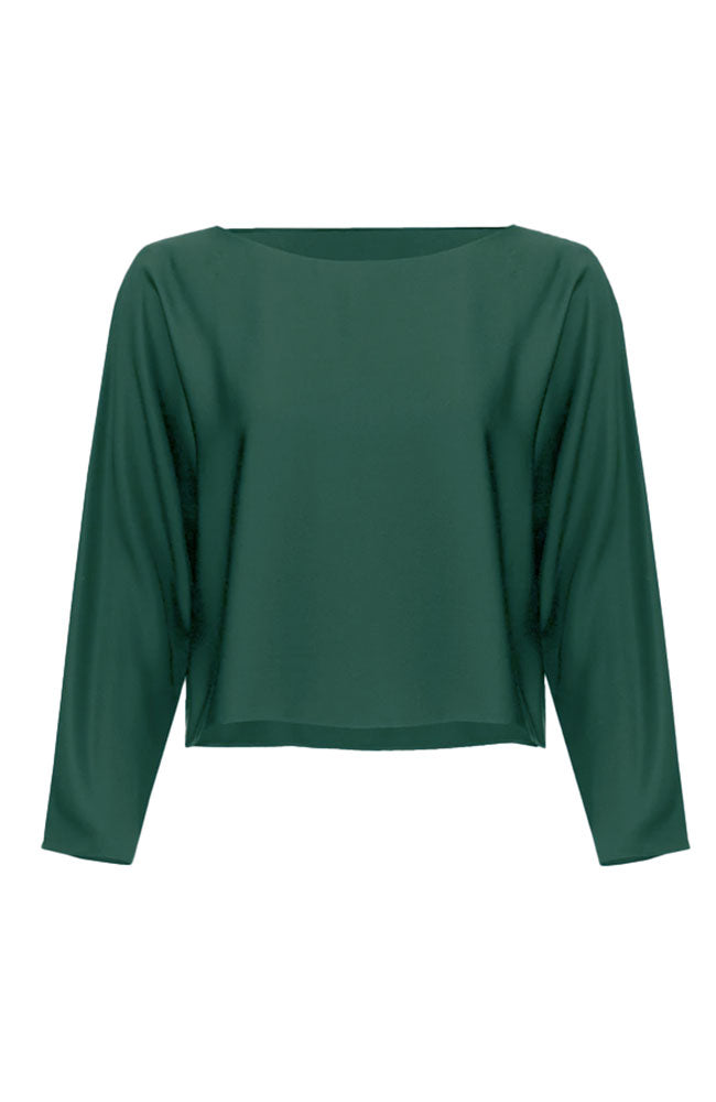 Satin Boxy Top
