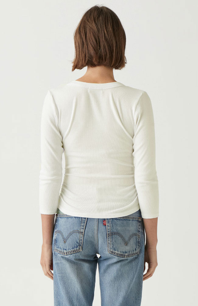 Enid 3/4 Sleeve Crop Tee