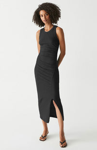 Tala Shirred Seam Midi Dress