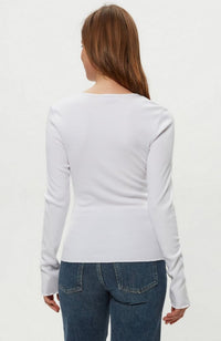 Salem Mixed Placket Henley