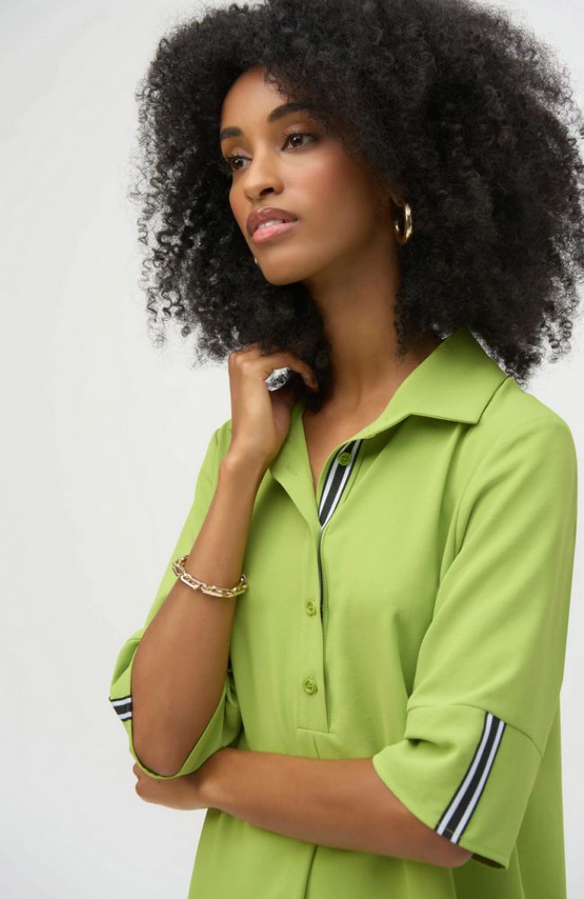 Eggshell Straight Shirt Dress