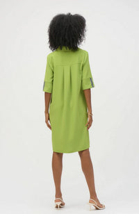 Eggshell Straight Shirt Dress