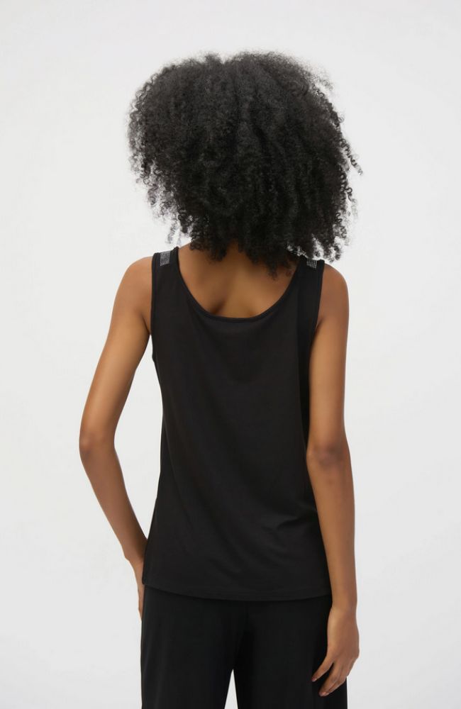 Jersey Straight Sleeveless Top