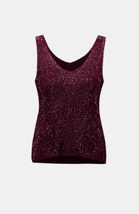 Metallic Knitted Camisole