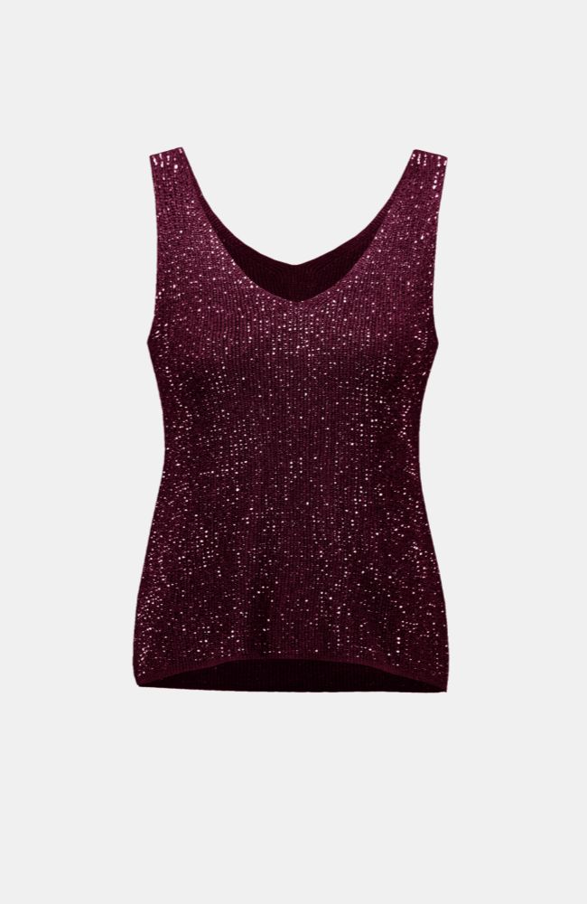 Metallic Knitted Camisole