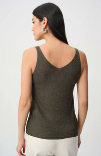 Metallic Knitted Camisole