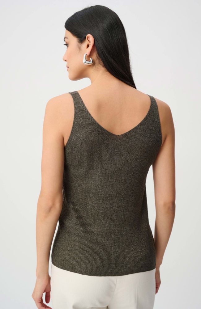 Metallic Knitted Camisole