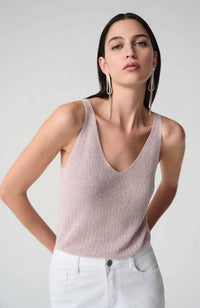 Metallic Knit Camisole