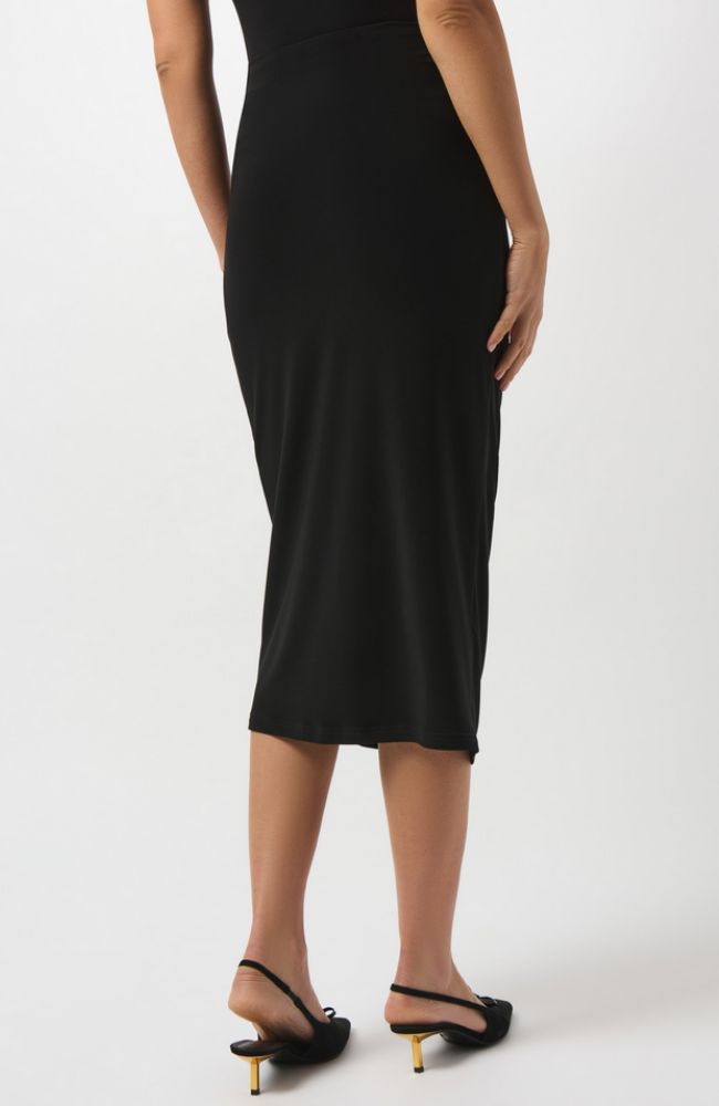 Silky Knit Pull On Pencil Skirt