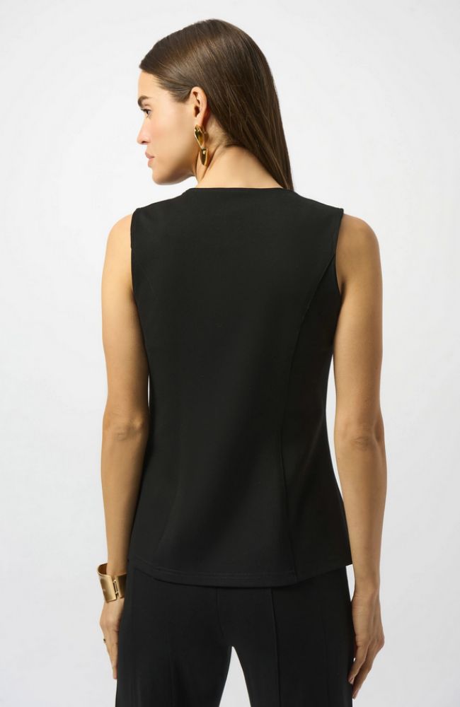 Heavy Knit Fitted Vest