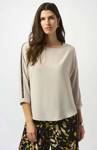 Recycled Soft Twill Boxy Top