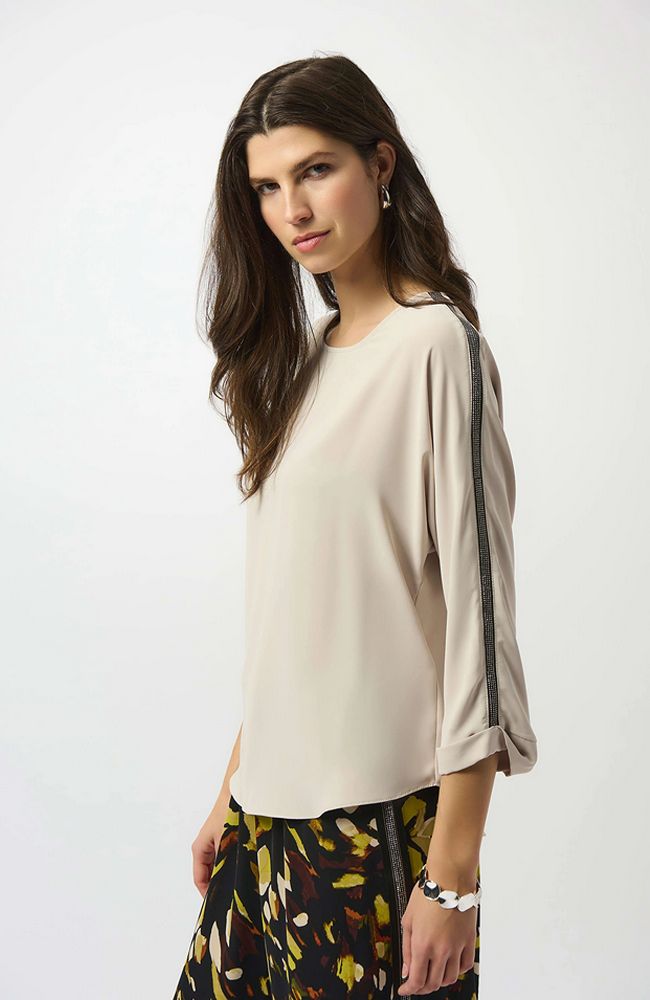 Recycled Soft Twill Boxy Top