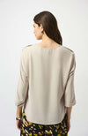 Recycled Soft Twill Boxy Top