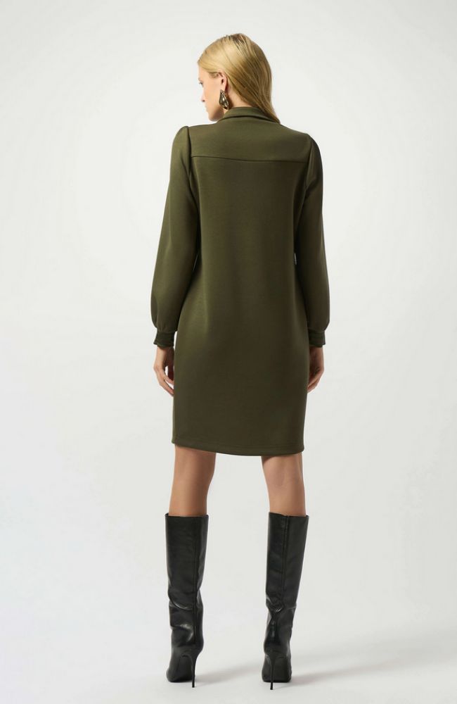 jersey shift dress with sleeves Effortless Jersey Shift Dress
