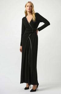 Leatherette Wide Leg Jumpsuit