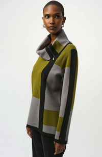 Sweater Color Block Pullover