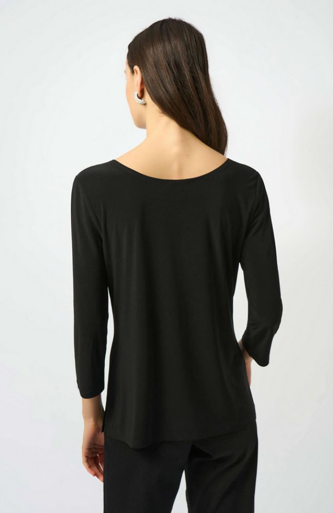 Scoop Neck Fit and Flare Top