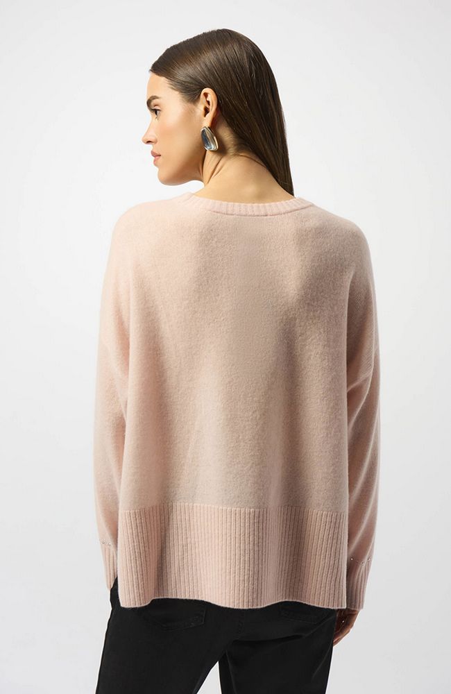 Cashmere Top with Stud Detailing