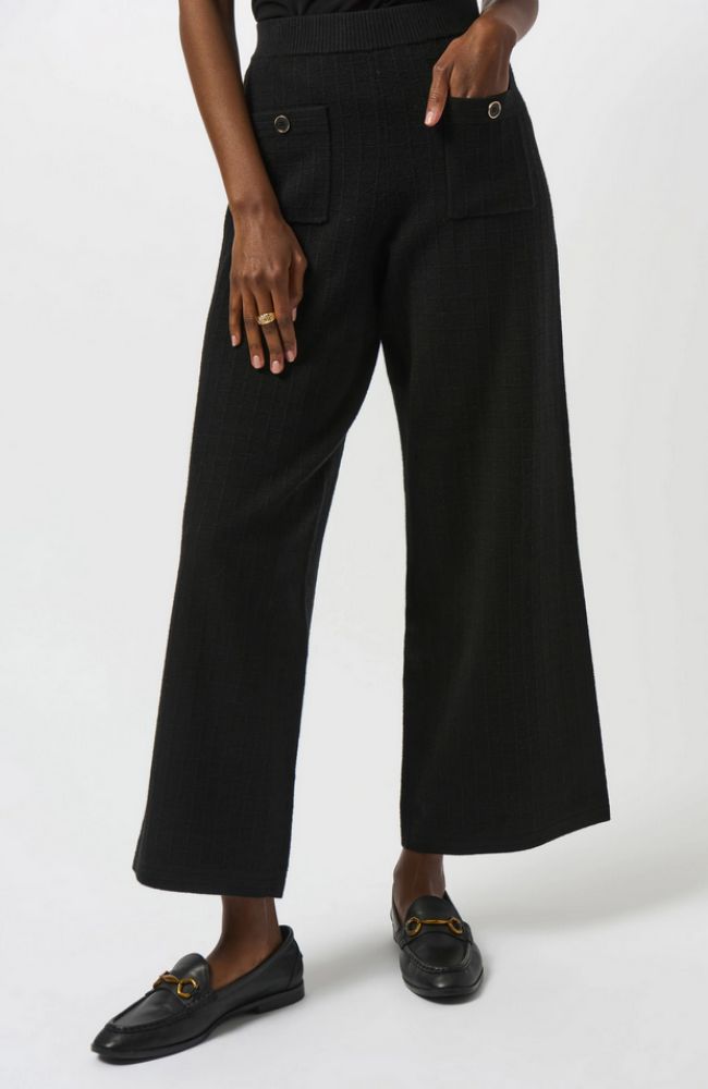Sweater Knit Straight Leg Pant
