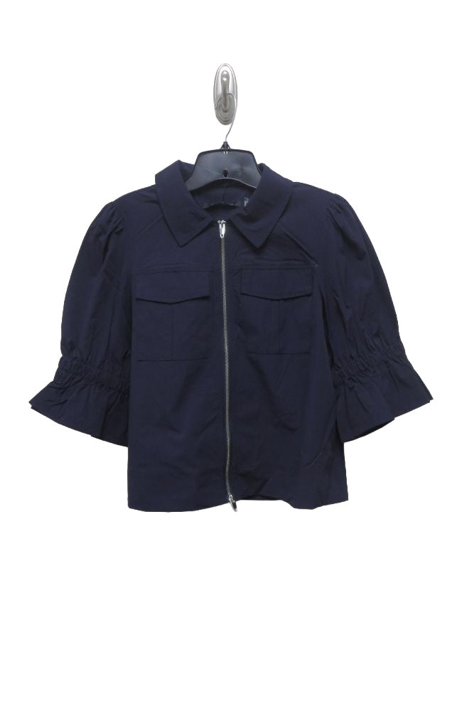 Poplin SS Double Zip Jacket