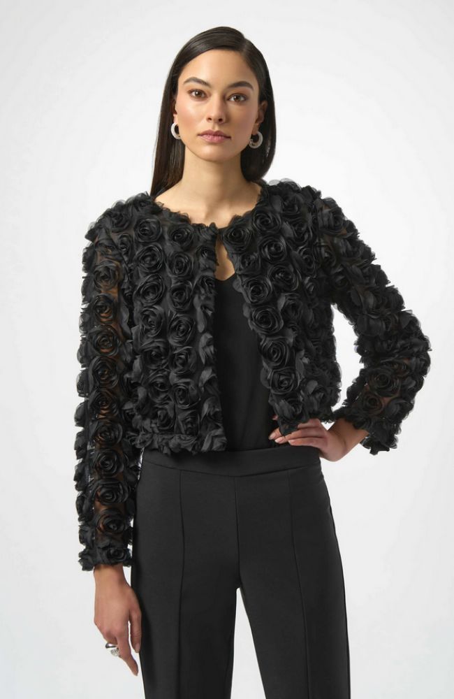 Rosette Embroidered Cover Up