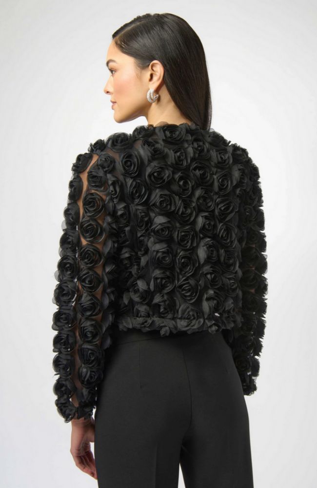 Rosette Embroidered Cover Up