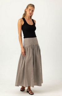 Stripe Celeste Skirt