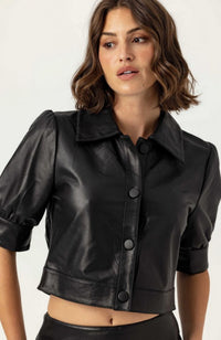 Leather Monet Jacket