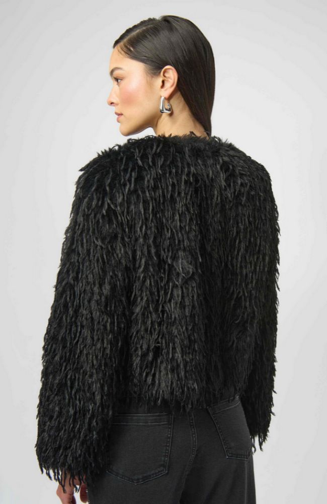 Collarless Boxy Jacket