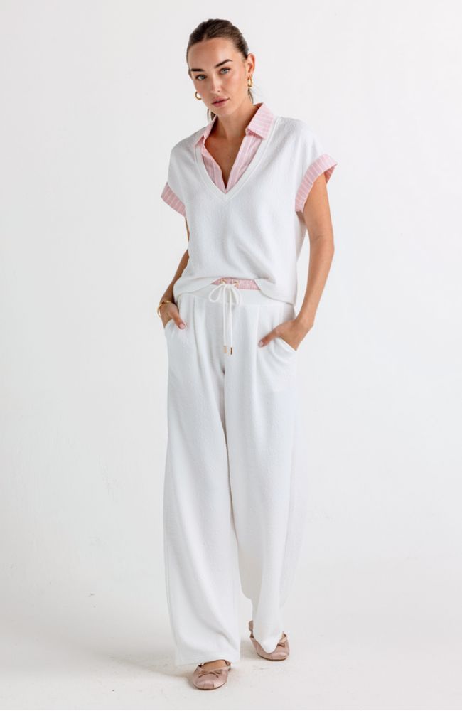 Lune Top in Coconut Milk